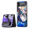 Genshin Impact Game Case für Samsung Galaxy Z Flip 4 Z Flip 3 5G ZFlip3 ZFlip Flip3 ZFlip4 zflip Schutztasche Schwarze Abdeckung