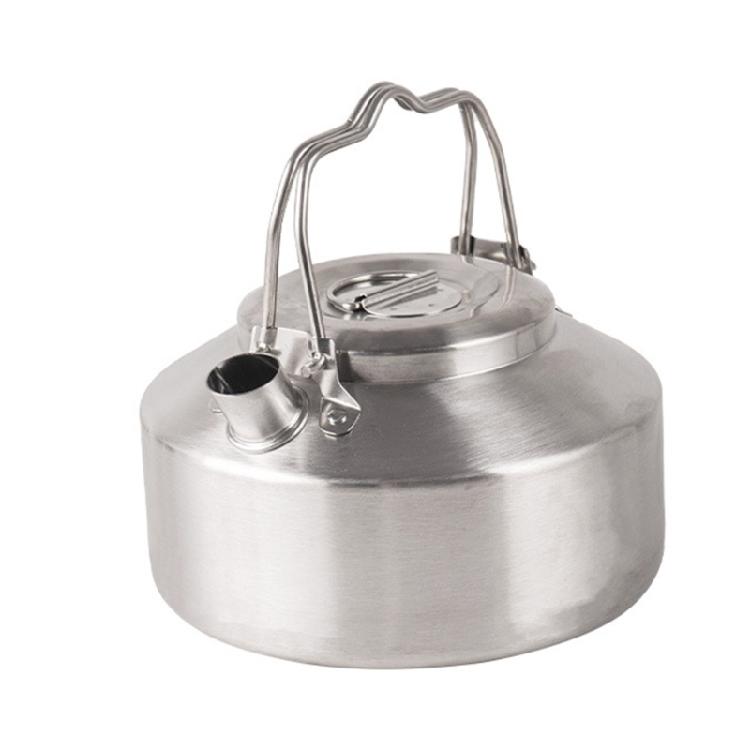 

Travel Teas Kettles Office Quick Boil Pots Corrosion Resistant Pots with Handle for Easy Portables Use During Hikes 1