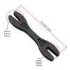 Durable Motorcycle Spoke Wrench Tool Six in Universal Fit Lightweight Compact High Quality Motorcycle Accessories