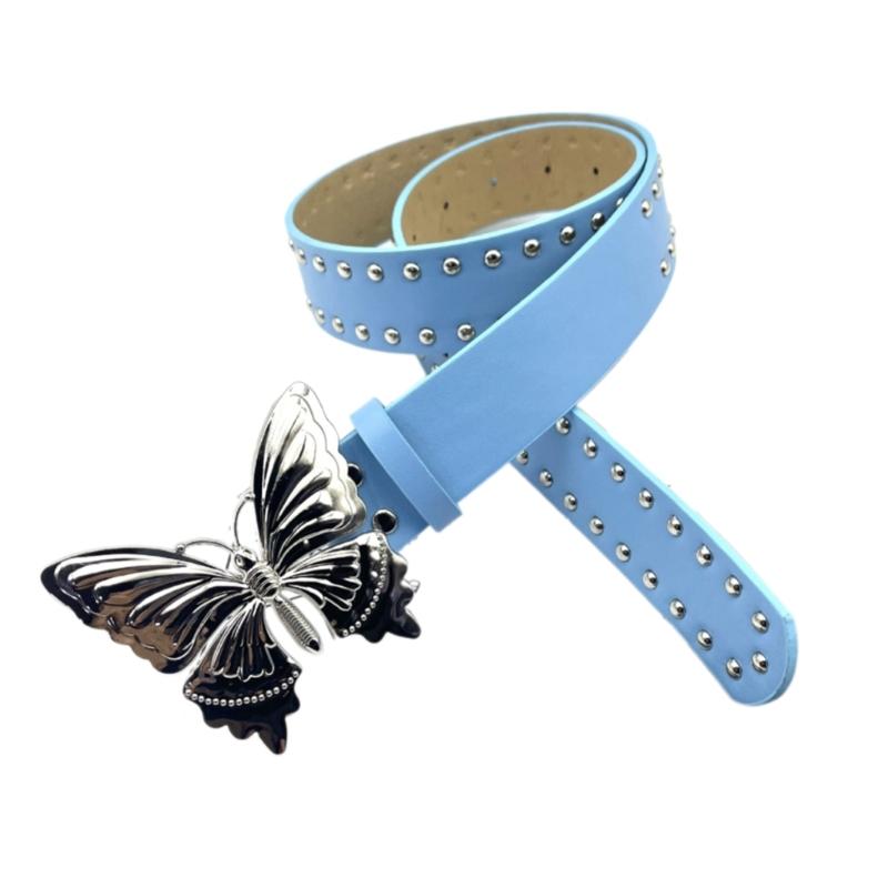 Women's Trendy Leather Belt Versatiles Leather Waist Belt Novetly Women Belt for Fashionable Outfits