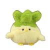 Doll Plush Toy Pendant White Vegetable Chicken Funny Doll Keychain Bag Pendant Cute