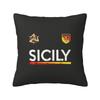 Custom Italy Flag Italian Map Nordic Throw Pillow Covers Patriotic Pride Cushions Cover For Sofa