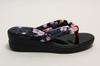 Hasegawa Sandalen mit japanischem Muster mit Urethan-Sohlen, hergestellt in M Damen, Japan, Marineblau/Größe