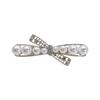 2023 Trendy Korean Dongdaemun Pearl Diamond Cross Hair Clip for Girls