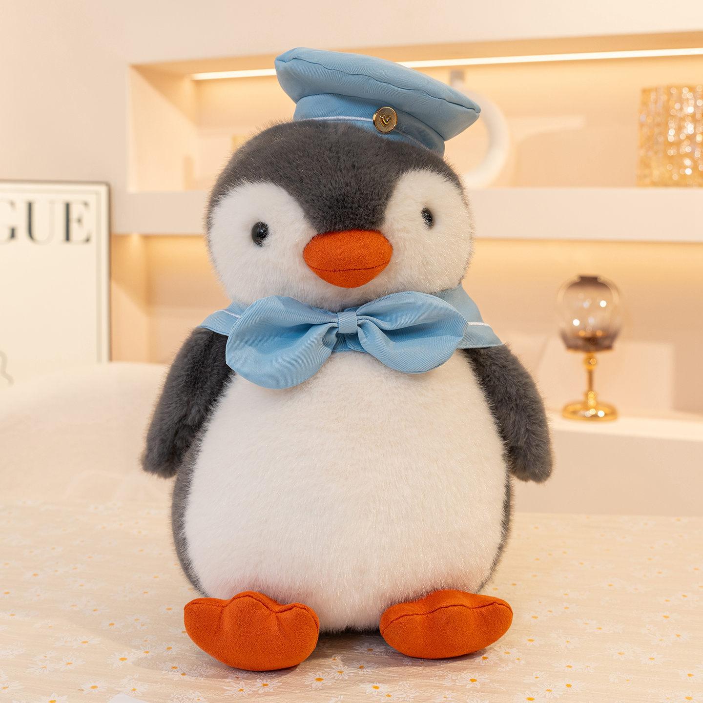 

Морской пингвин кукла плюшевая игрушка морское животное кукла маленький пингвин детская успокаивающая подушка тряпичная кукла 25cm（0.22kg）