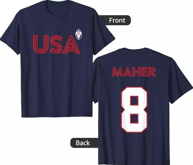 

USA Rugby Players Ilona Maher Sport Tee T-Shirt 4XL