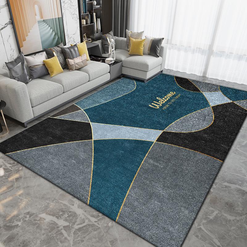 

Nordic Carpet Гостиная Светлая Роскошная Коврики для Журнального Столика Спальня Большая Площадь Коврик Кухня Нескользящие Ковры 140 * 200cm
