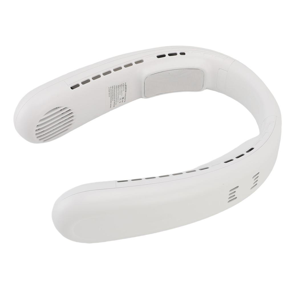 Portable Neck Fan Semiconductor Double Cooling Strong Wind Quiet Wearable Rechargeable Around The Neck Fans for Daily