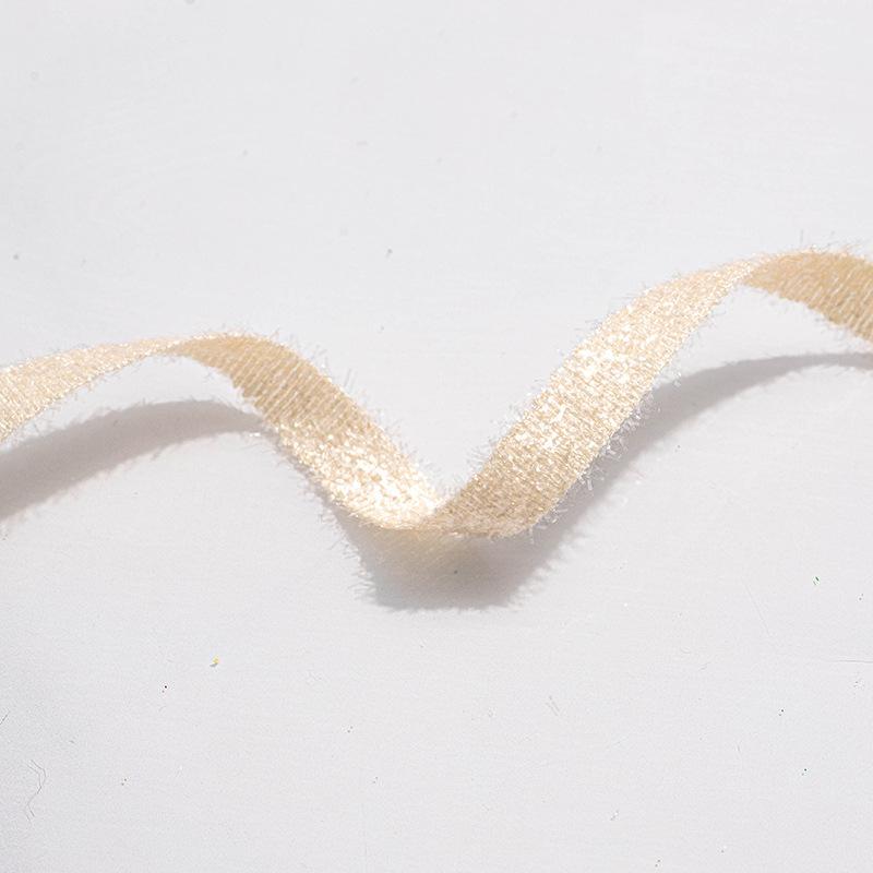 Handmade Romantic and Cozy Shiny Silk Plush Ribbon Christmas Party Decorationshair Ornamentsbow Materialgift Boxpackaging Ribboncolorful Onion Ribbon