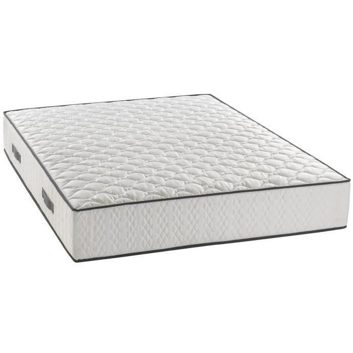 Mattress and Base Set 160 X 200 Cm Height 24 Cm - Pocket Springs - 7 Zones - Reversible - Made In Belgium - DEKO DREAM