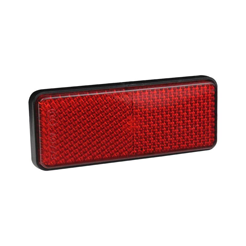 Motorcycle Reflective Plate Scooter Quad Rectangle Reflective Plate Warning Reflector for Universal Yamaha Pit Dirt Bike