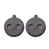 2 Sets Electric Brake Pads Resin Scooter Brake Pads  Electric Vehicle Brake Pads Small for Kugoo M4