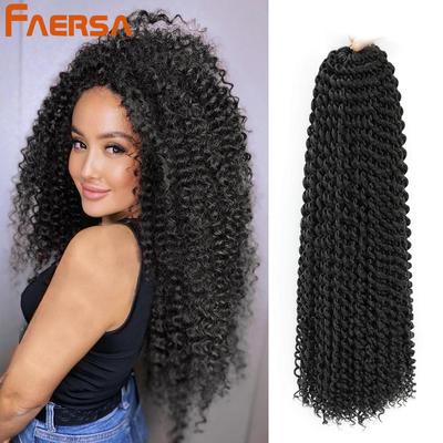 Passion Braiding Extension Afro Synthetic Locs Passion Twist Hair Crochet 18-Zoll-Verlängerung für schwarze Frauen Langes Ombre-Haar