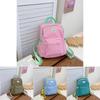 Nursery Kids Dual Color Nylon Backpack With Spacious Compartments For School And Play