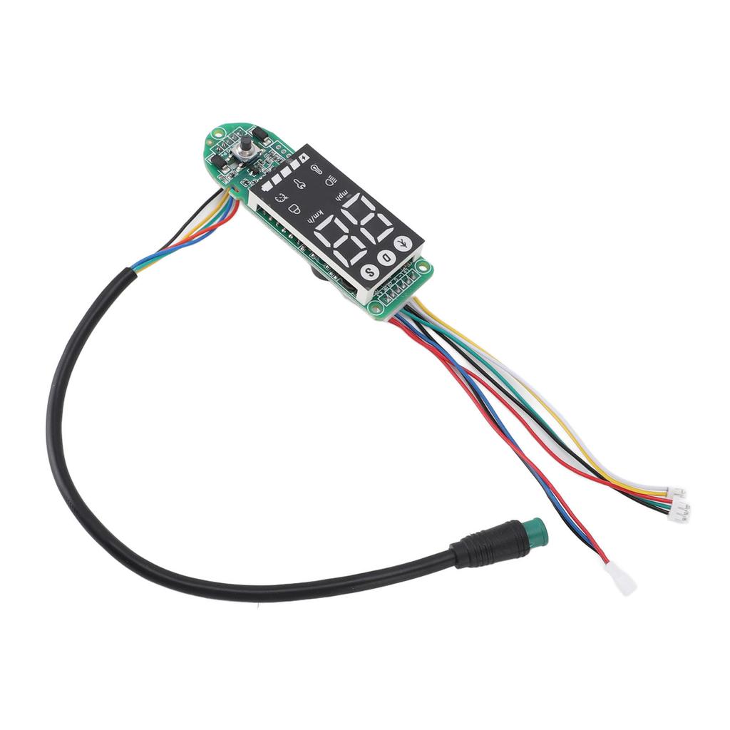 Electric Scooter Circuit Board ABS Waterproof Electric Scooter Dashboard Circuit Board Replacement