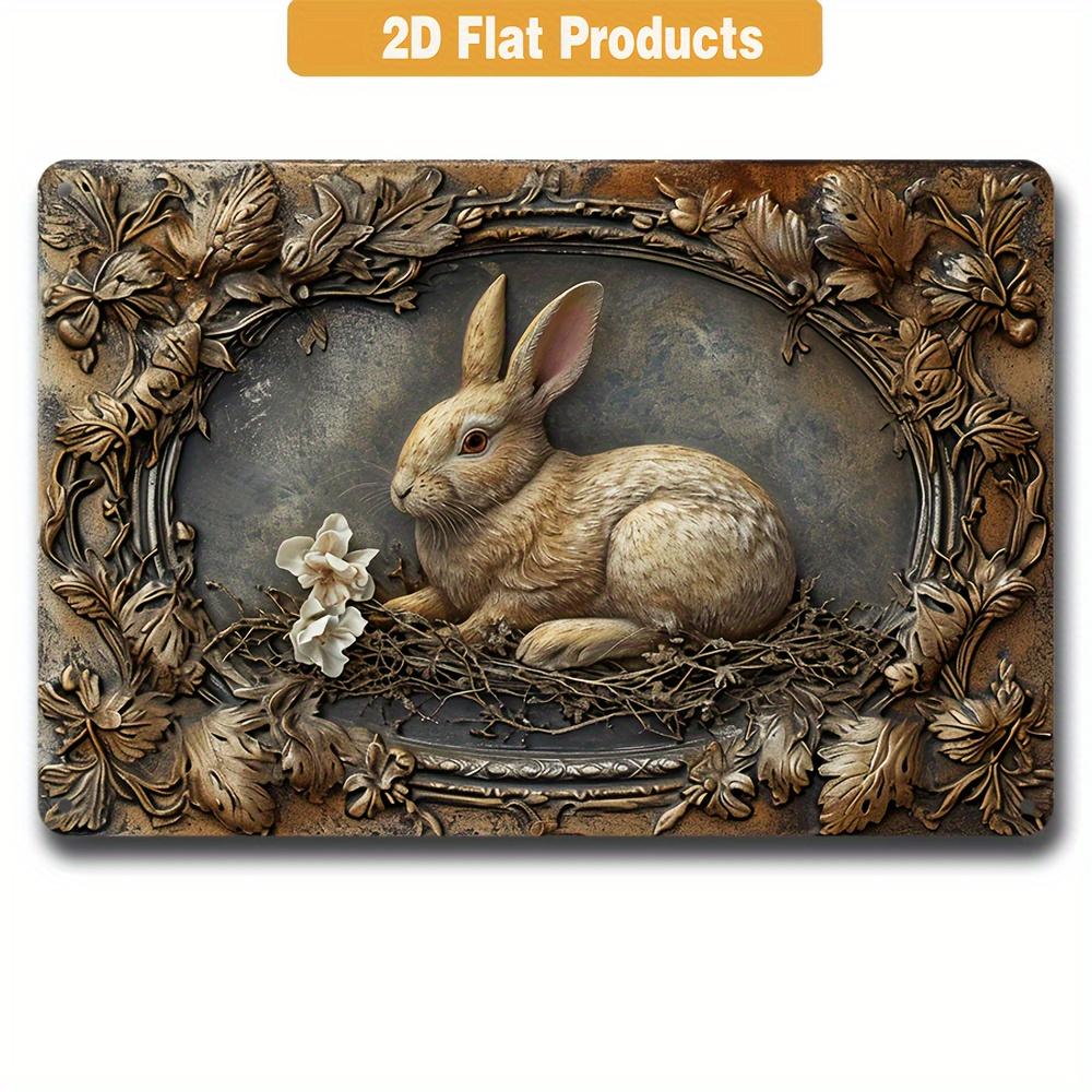 

FJ Vintage Metal Tin Signs 2D Flat Printing Posters Room Wall Home Farmhouse Decor Room Decoration 20x30cm