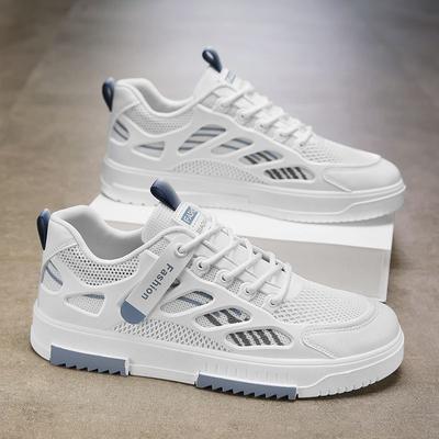 Summer Breathable Net Shoes Men's Fashion Matching Small White Shoes Student Sports Casual Board Shoes Fashion Shoes