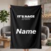 F1 Custom Flannel Blankets Soft Warm Cozy Throws for Home Decor Holiday Gifts