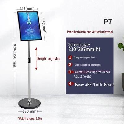 Jundingying P7 Outdoor Floor Sign Holder