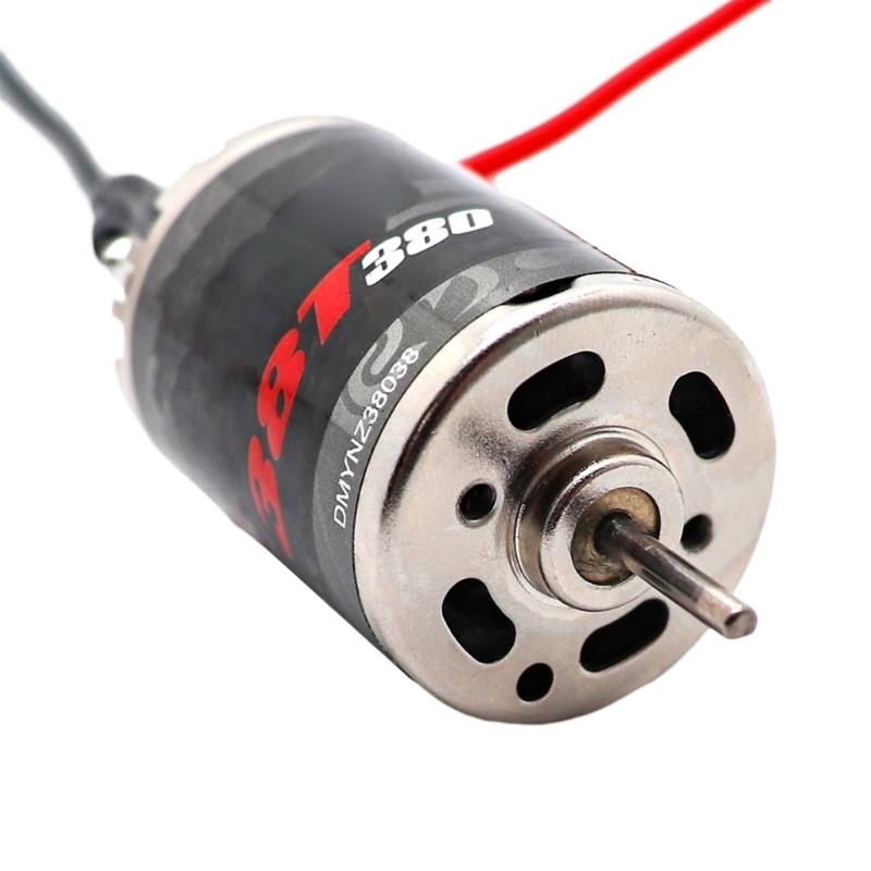 Remote Control Motor 38T 380 Brushed Motor for Remote Control Vehicles and Boats Brushed Motor Transmission