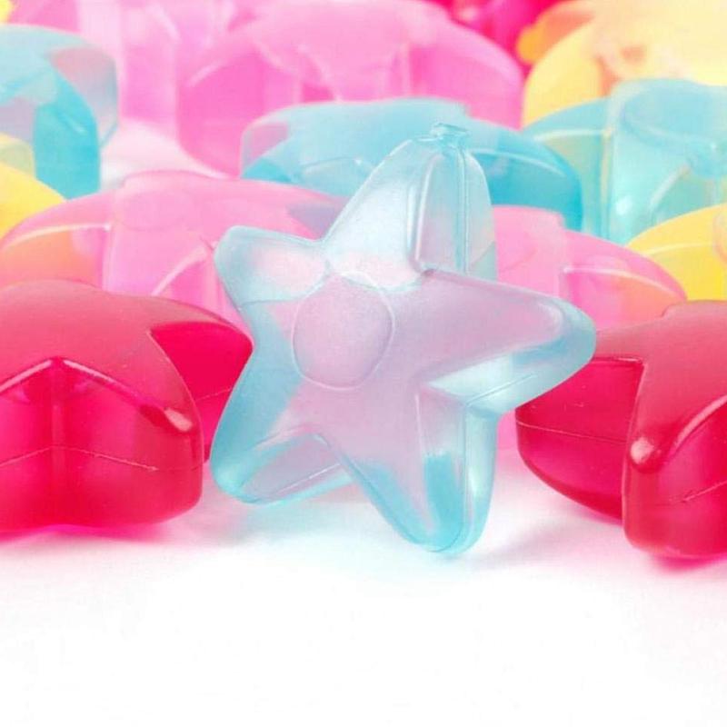 20pcs Reusable Ice Cube Mold 3D Ice Cube Multicolor Cooling Tool Plastic Ice Cube Refreezable Ice Cube