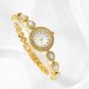 Water Drop Rhinestone Bracelet Watches for Women Vintage Quartz Watch