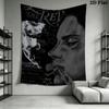 Lana Del Rey Wall Tapestry Aesthetic Wall Hanging Printed Fabric Blanket Decorative Tapestries for Bedroom Living Room Home Decor