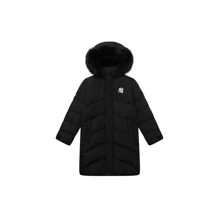 MLB Down Jacket Long Unisex Black 3ADJEC616-50BKS L
