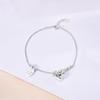 New 2025 Women's S925 Sterling Silver Fu Lu Double Blessing Bracelet - Light Luxury Chinese Style with Gourd Design