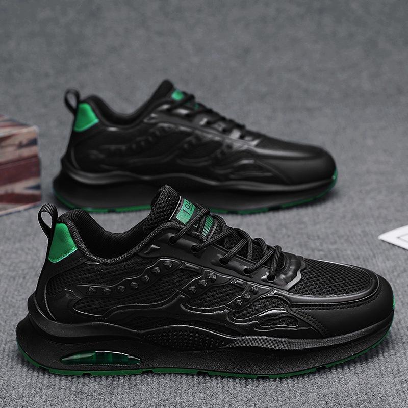 

Мужская обувь повседневная спортивная обувь мужская 2024 новый летний тренд дышащая сетка модная обувь подростки и студенты увеличиваются в росте 39