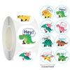 Wholesale Dinosaur Animal Kids Camaraderie School Teacher Gift Reward Stickers Party Fun Cute Self-Adhesive Labels 50-500Pcs