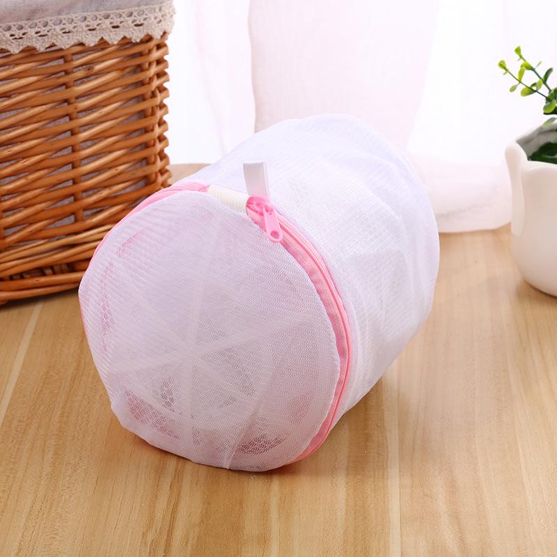Thickened Fine Mesh Zipper Laundry Bag Set for Lingerie Care