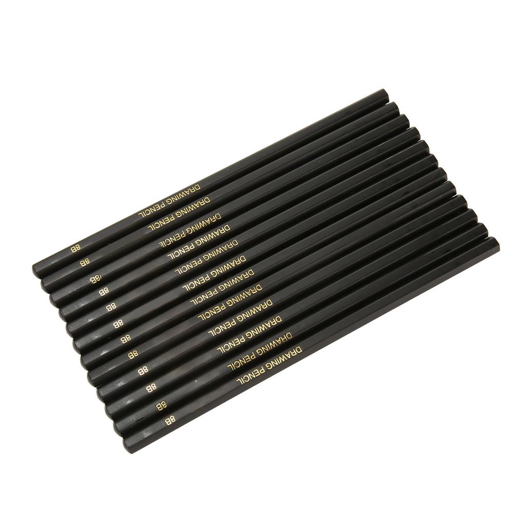 24Pcs Sketch Pencils Graphite Hexagonal Barrel Break Resistant Multi Purpose Drawing Pencils for Student Beginner Artist