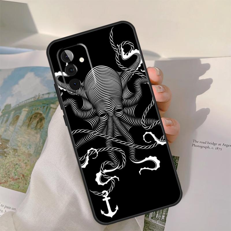 Octopus Walking Case For Samsung Galaxy A13 A33 A53 A34 A54 A14 A15 A16 A26 A36 A56 A12 A32 A52 A06 A35 A55