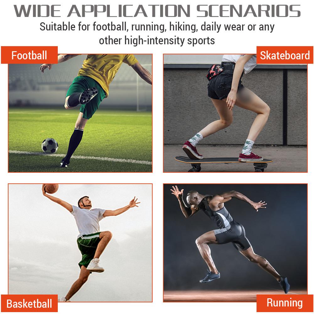 Football Socks Running Socks Anti Slip With Rubber Pad For Men / Women Professional Competition