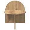 Nightstand Set 2 pcs Artisan Oak Finish 40 x 35.5 x 45.5 cm
