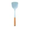 Oeny Non-Stick Silicone Spatula Set with Wooden Handles
