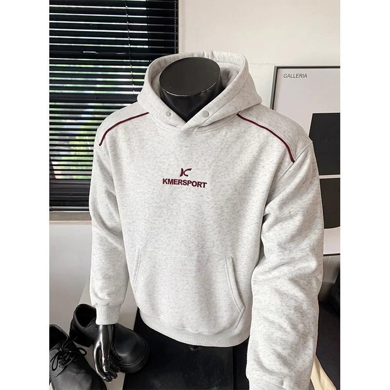 Boys Hooded Sweatshirt Teen Casual Loose Fit Pullover School Daily Wear 2026