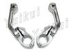 YUIKUI RACING Motorcycle Foot Pegs for Harley Touring and Road Highway Engine Guard Long Type Foot Tandem Compatible with King, Pegs, 1-1/4"/32mm