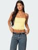 Y2k Sexy Girl Crop Top With Lace Trim Splicing For Streetwear Fashion