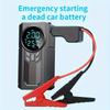 1pc Portable Cordless Car Battery Emergency Starter, Tire Air Pump, Air Compressor To Easily Inflate Tires, LED Display, With Flashlight