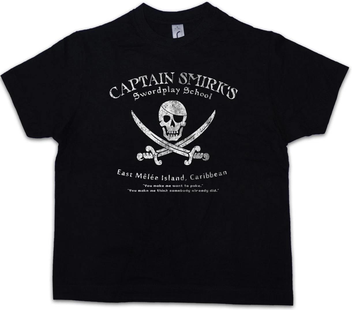 CAPTAIN SMIRK S SWORDPLAY Kids Boys T-Shirt The Secret of Monkey East Island 140