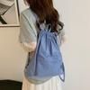 Drawstring nylon backpack women's bundle bag backpack