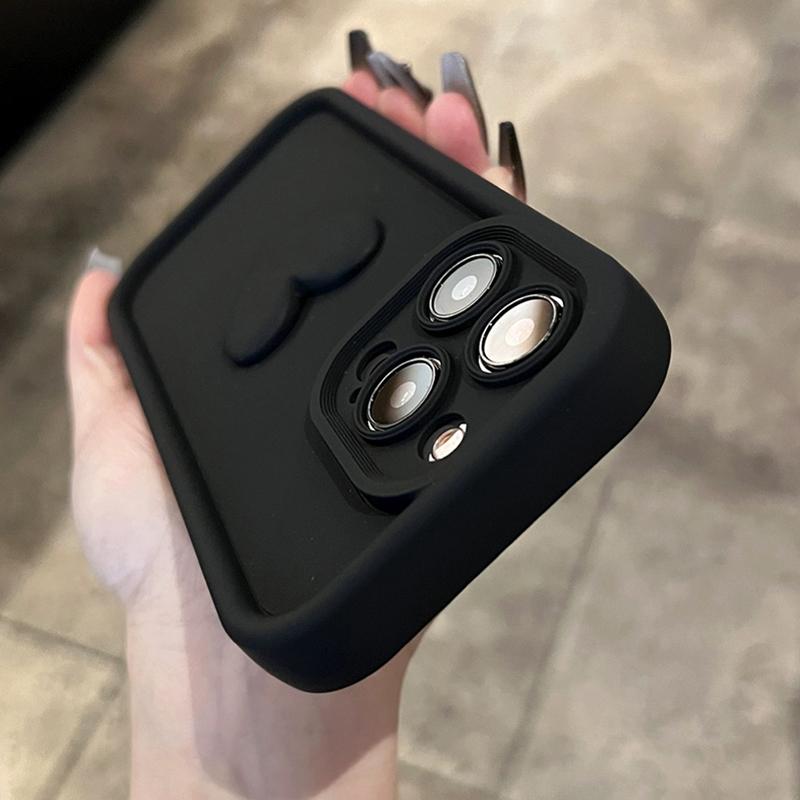 INS Cute 3D Love Heart Phone Case For Xiaomi Redmi Note 13 12 Pro Plus 5G 13 12S 11S 11 10S 10 Redmi 12 13C Soft Silicone Cover