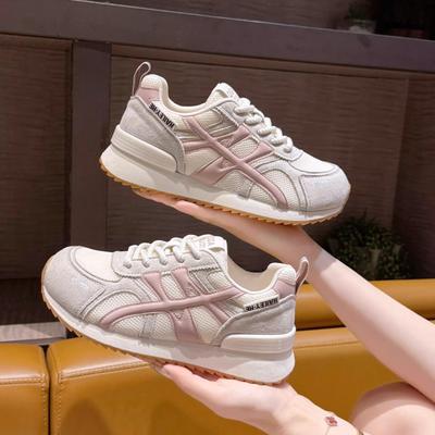 Height-increasing Mesh Shoes Women's Summer Breathable Casual Lightweight Sports Board Shoes
