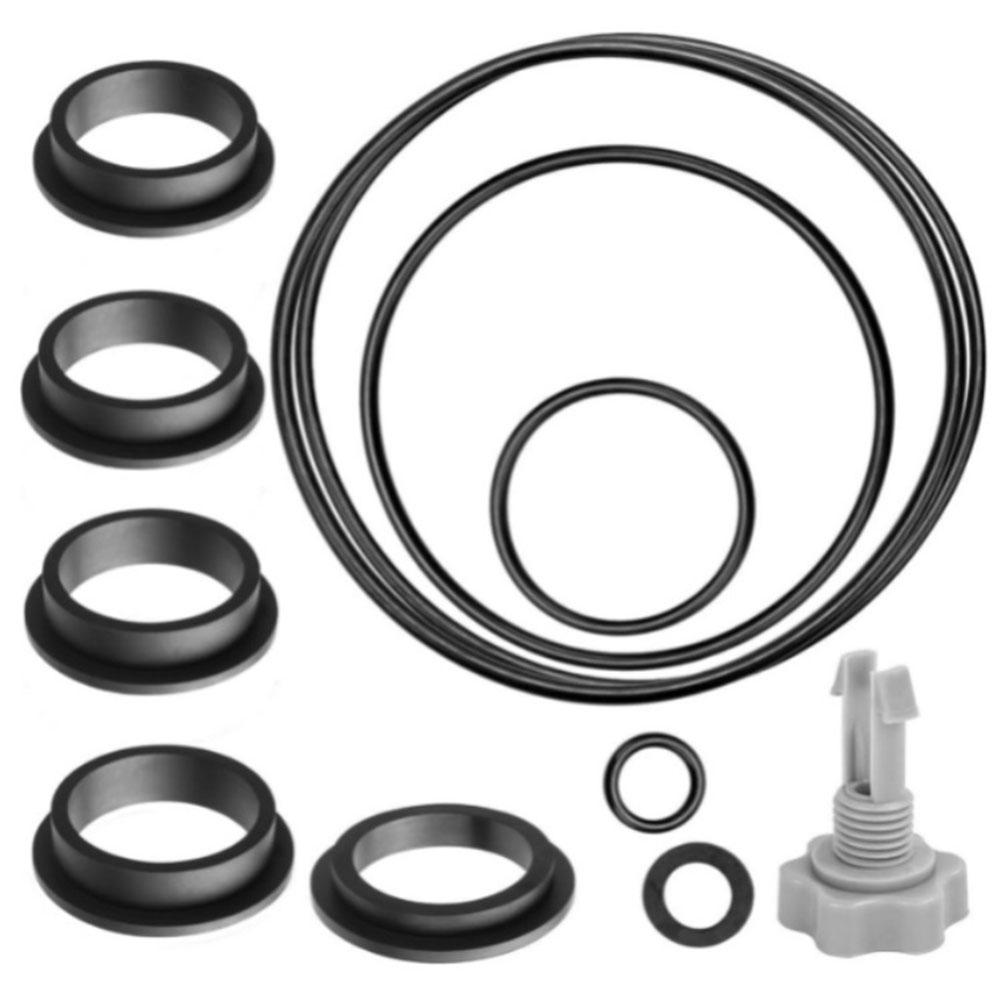 

Sand Filter Pump Seal Gasket Parts Air Release Valve & O-Rings for Intex Sand Filter Pump Seal Gasket Kit чорний