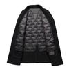 Brand New 100 Wool Lapel Double-Faced Tweed Coat Men's Long Down Detachable Liner Wool Coat Overcoat for Male