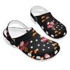 Summer Print EVA Casual Clogs for Women Men Ventilated Breathable Slip On Soft Sole Shoes Summer Sandals Daily Comfort Wear
