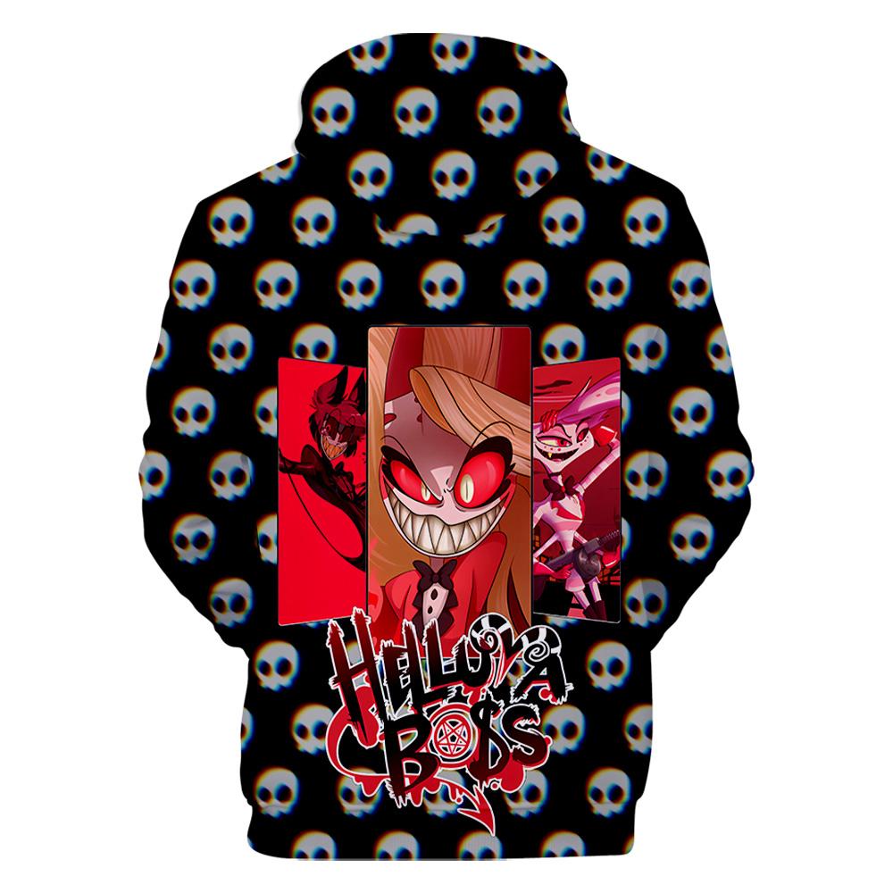 Hazbin Hotel Hoodie Sweatshirt for Womens Mens Hoodie Sweatshirt Cool Unisex Hooded