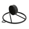 Black Color Wall Hanging Candle Holder Easy To Clean Round Candle Holder  Fireplace Decor